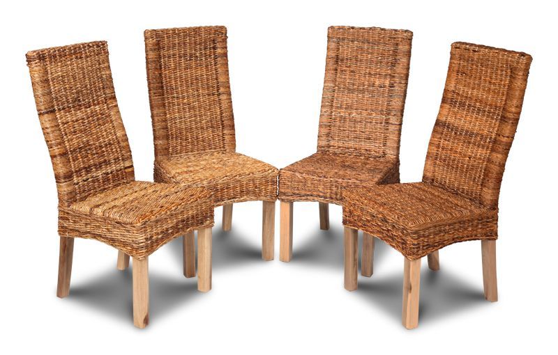 4 rattan dining deals chairs