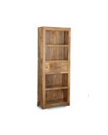 Light Mango Wood 1 Drawer Bookcase - Due 22nd November