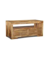 Light Mango Wood 4 Drawer Coffee Table