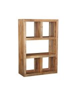 Light Mango Wood Open Bookcase