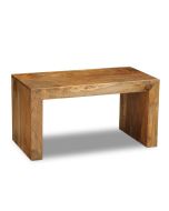 Light Mango Wood Small Open Coffee Table