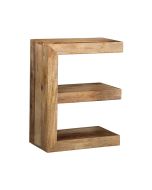 Light Mango Wood Side Table (E)