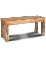 Light Mango Wood 130cm Bench - In Stock