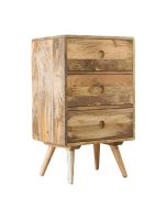 Light Vintage Mango 3 Drawer Chest - Due 12th February