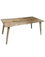 Light Vintage Mango Dining Table Large